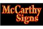 McCARTHY SIGNS logo