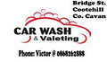 CAR WASH and VALETING CENTRE logo