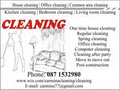 House cleaning Dublin, office cleaning, housekeeper logo
