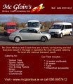 McGloin Minibus, Coach & Hackney hire logo