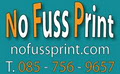 No Fuss Print logo