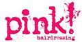 Pink! Hairdressing logo