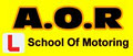 A.O.R. School of Motoring logo