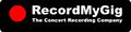 RecordMyGig - The Concert Recording Company logo