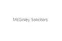 McGinley Solicitors logo