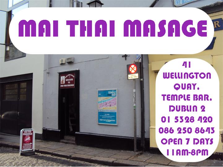 Trickle perle vores Mai Thai Massage in Dublin, County Dublin