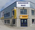 Komandor Naas Showroom logo