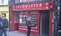 Techmaster -- phone unlock repair ipod pc repair service point logo