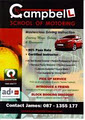 campbell school of motoring logo