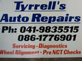 tyrrell's auto repairs logo